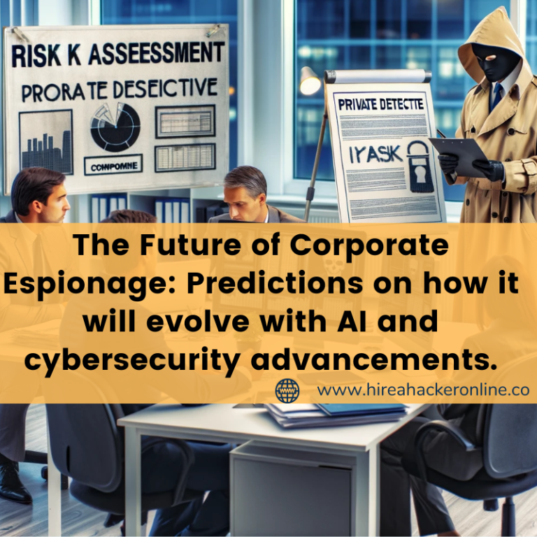 future of corporate espionage, AI in corporate espionage, cybersecurity advancements, corporate spying predictions, AI and espionage, business intelligence, cybersecurity future trends, corporate intelligence evolution, cyber threats, protecting business data, espionage technology, artificial intelligence in espionage, cybersecurity solutions, safeguarding trade secrets, digital corporate espionage